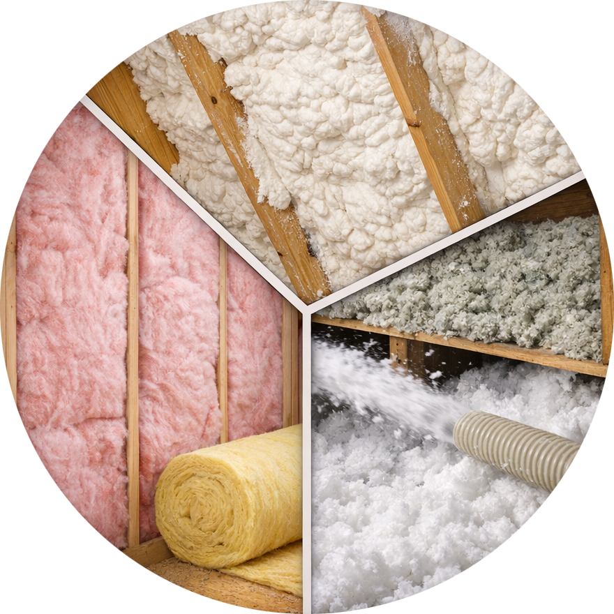 Examples of Types of Insulation Available for Insulation Installation in Novi, MI